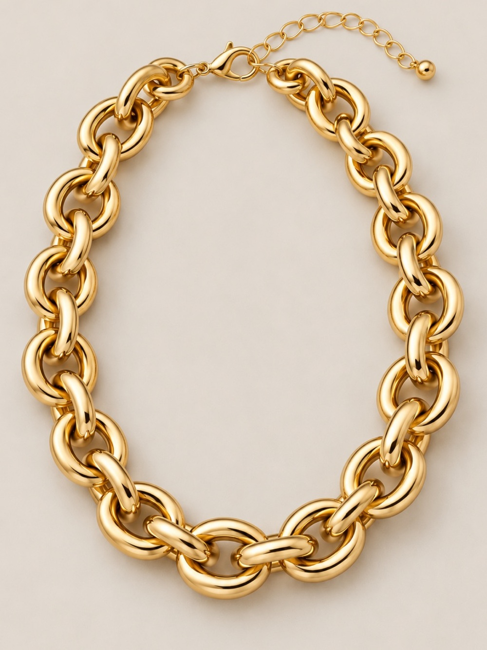 New! Classic Gold Chain Necklace NWOT 30 08